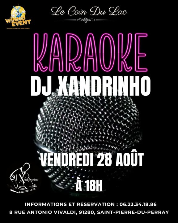 Karaoké Party avec DJ Xandrinho&nbsp;!
