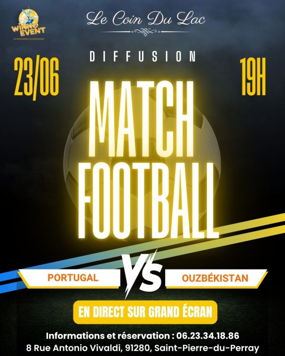 Diffusion match de FOOT&nbsp;!