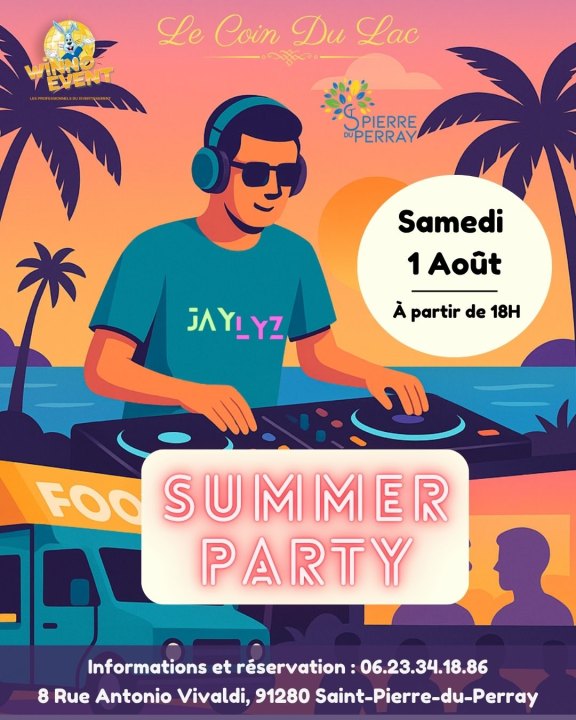 Summer Party avec DJ JayLyz&nbsp;! 
