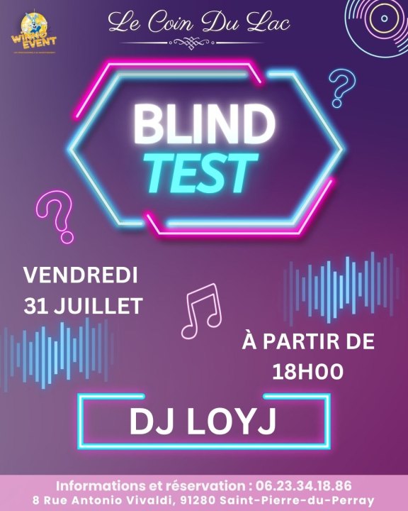 Blind Test Party avec DJ Loyj&nbsp;! 