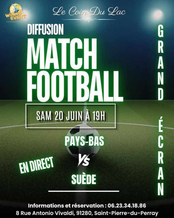 Diffusion match de FOOT&nbsp;!