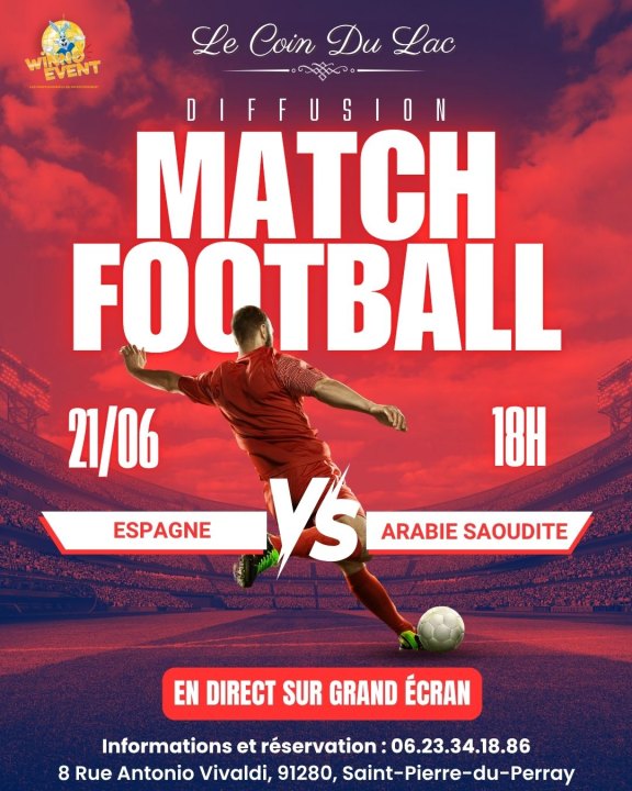 Diffusion match de FOOT&nbsp;!