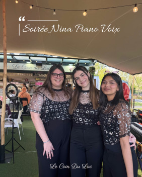 Soirée Piano Voix avec Nina, Ophelie et Lolo ! 