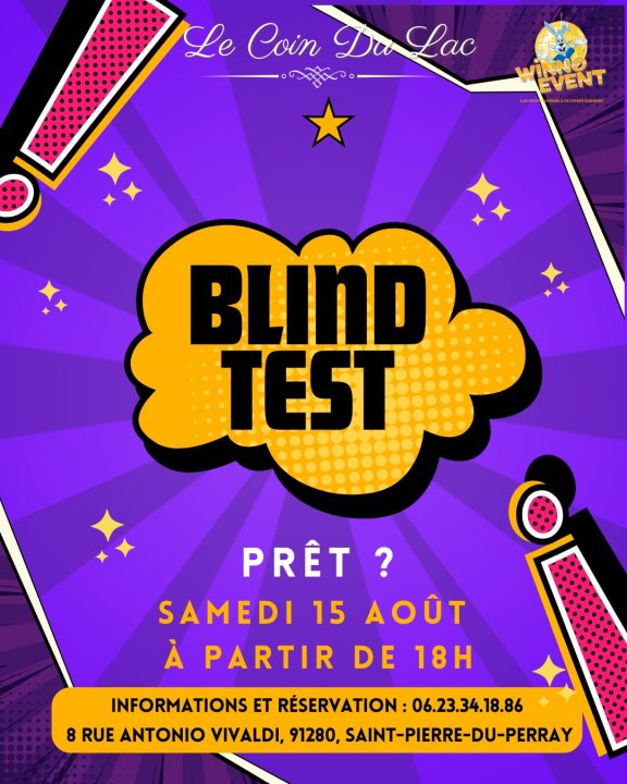 Soirée Blind Test avec DJ Loyj
